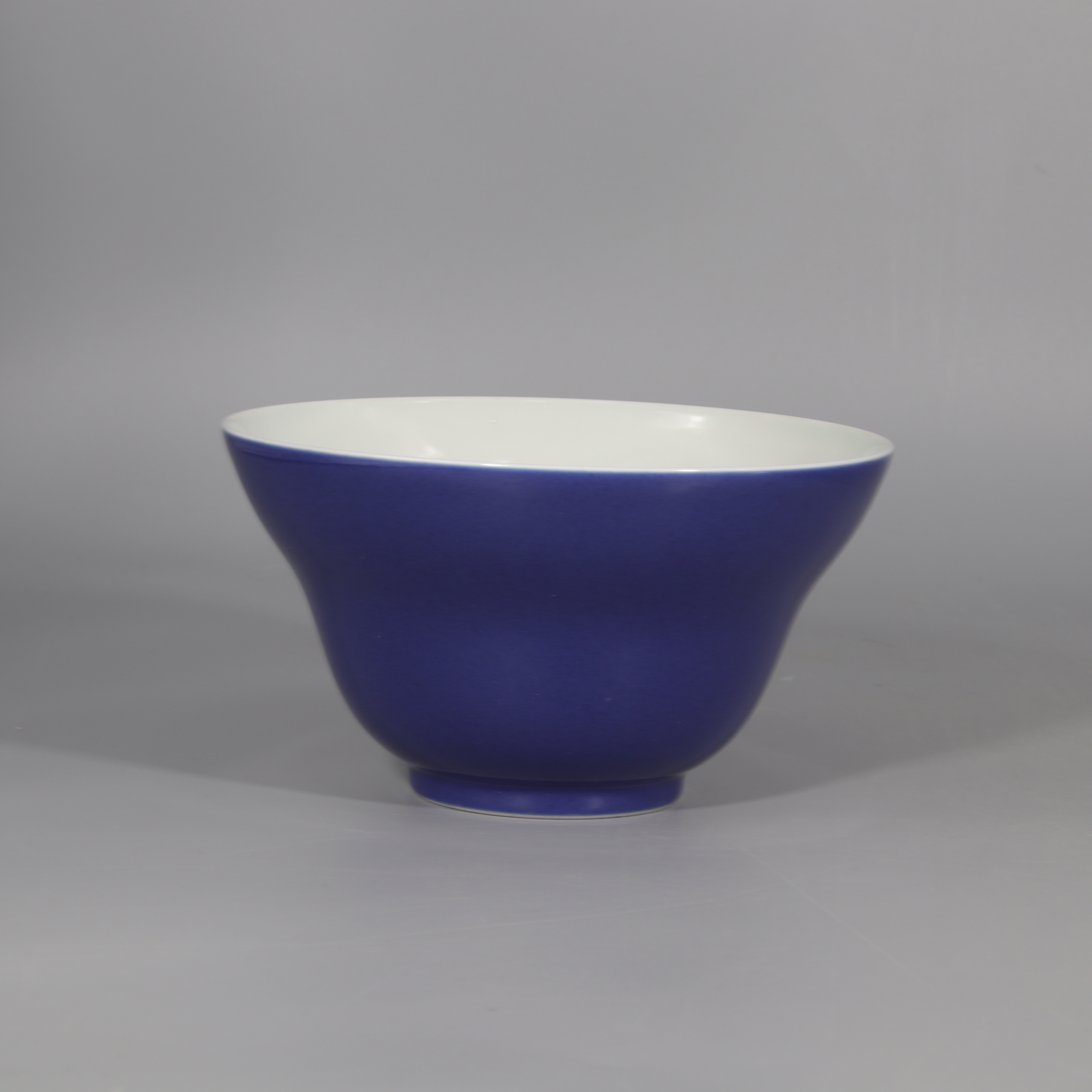  霁蓝釉折腰碗 H502-128 