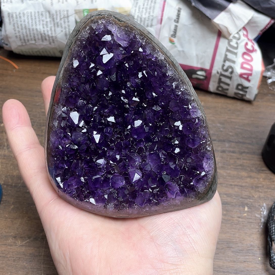 紫晶大型摆件（非配饰）未镶嵌