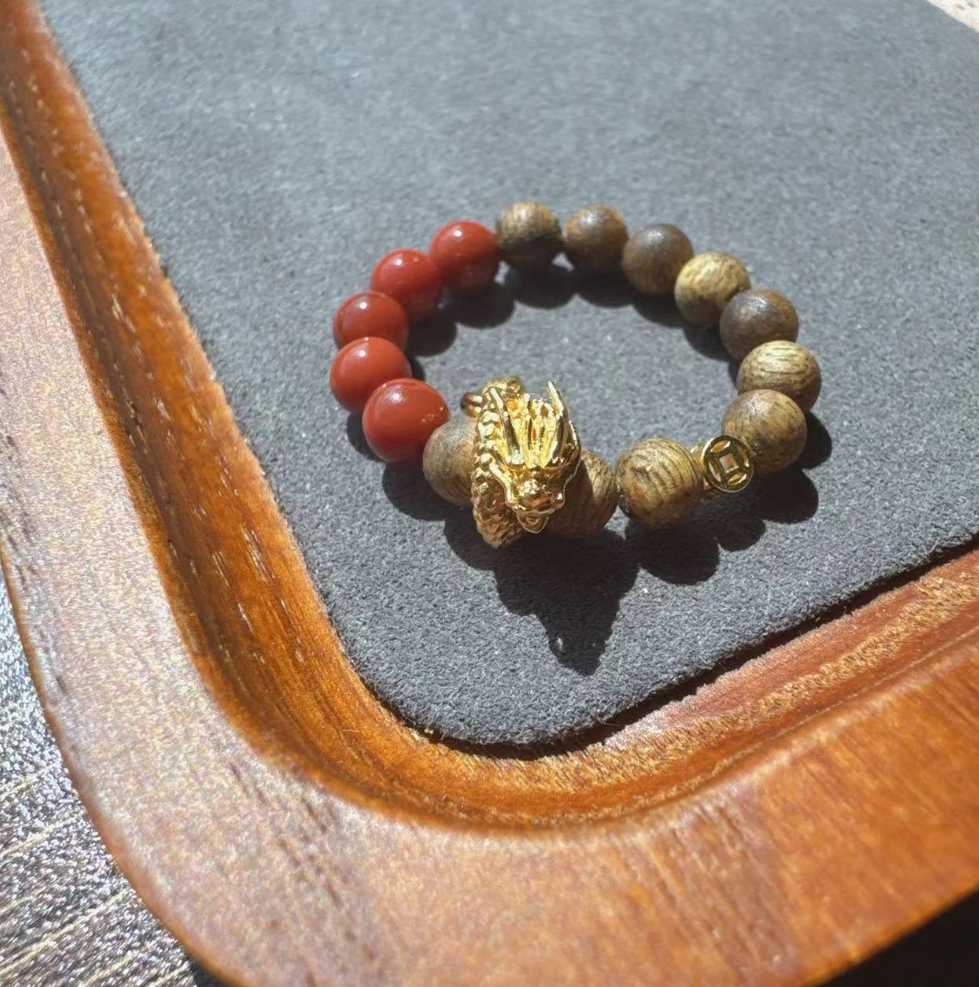 沉香【珊木居】CX011 龙戒 沉香0.4 