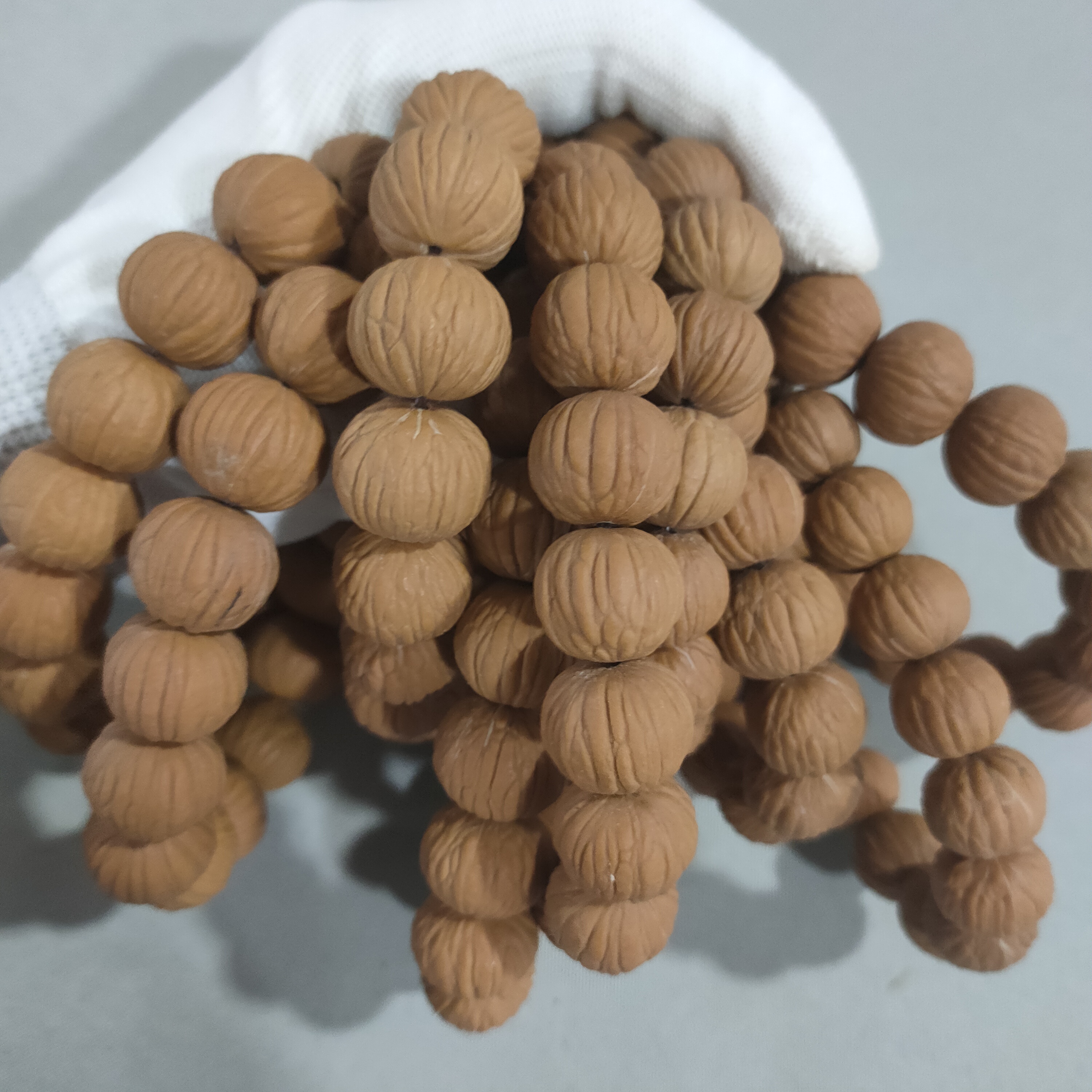 A542 矮桩土豪猴头单圈手串 多样性发其一