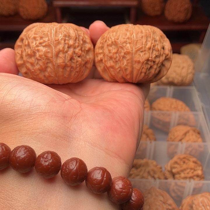 文玩核桃把件狮子王50