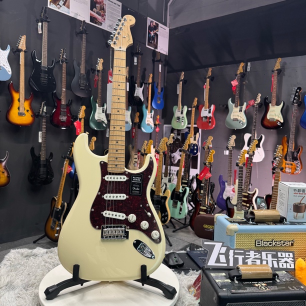 特价fender 电吉他0145302505玩家奥林匹克白烤枫木指板