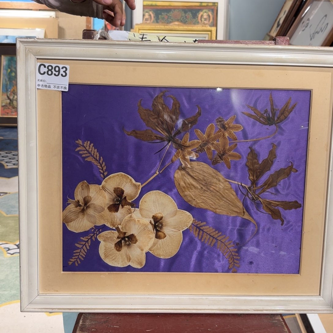 版画用****1框画带框作品893