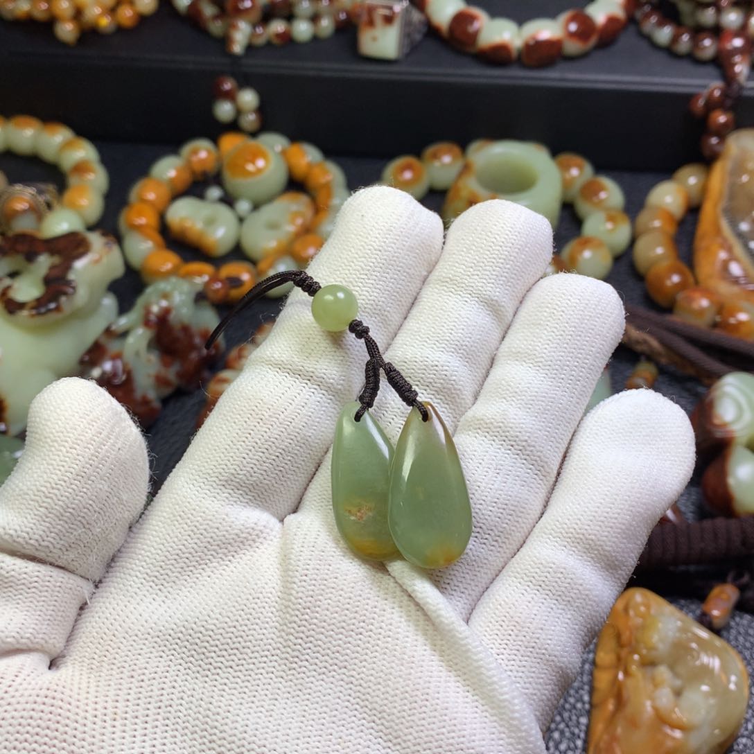 未镶嵌手链岫岩河磨玉（透闪石质玉）诺*.