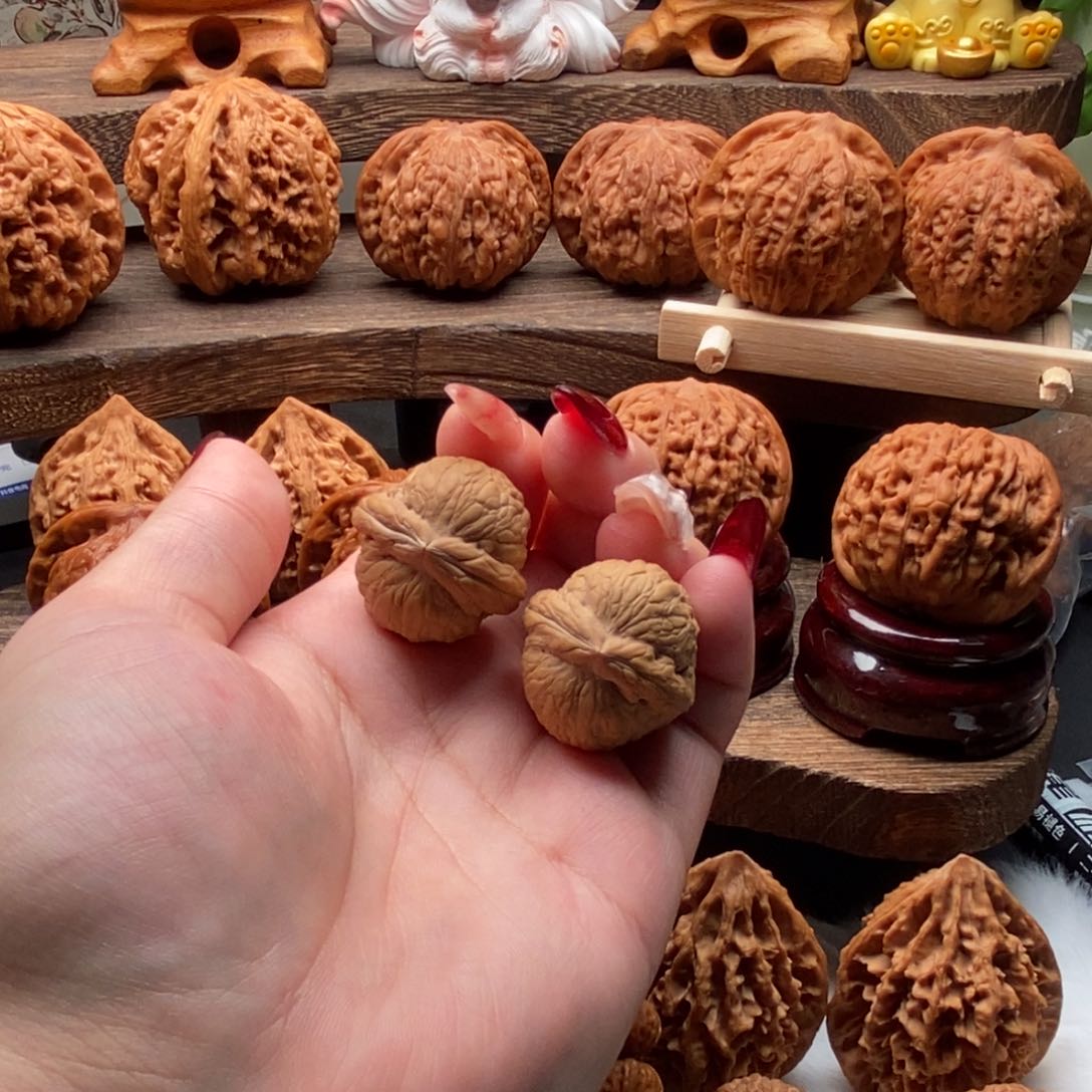 吊坠文玩核桃天**上27全品乾坤元宝