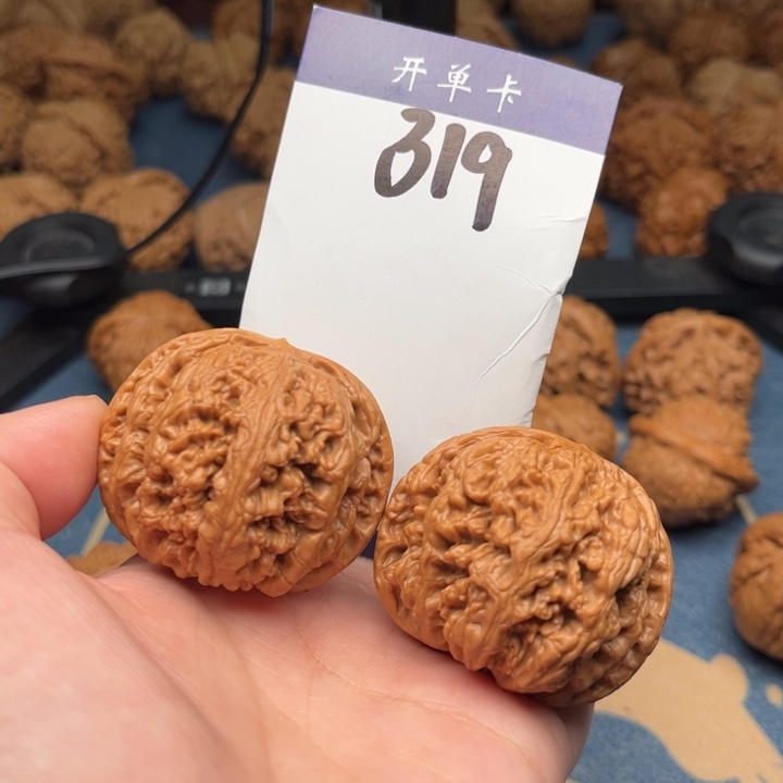 文玩核桃吊坠大*器粗筋 45精修 319