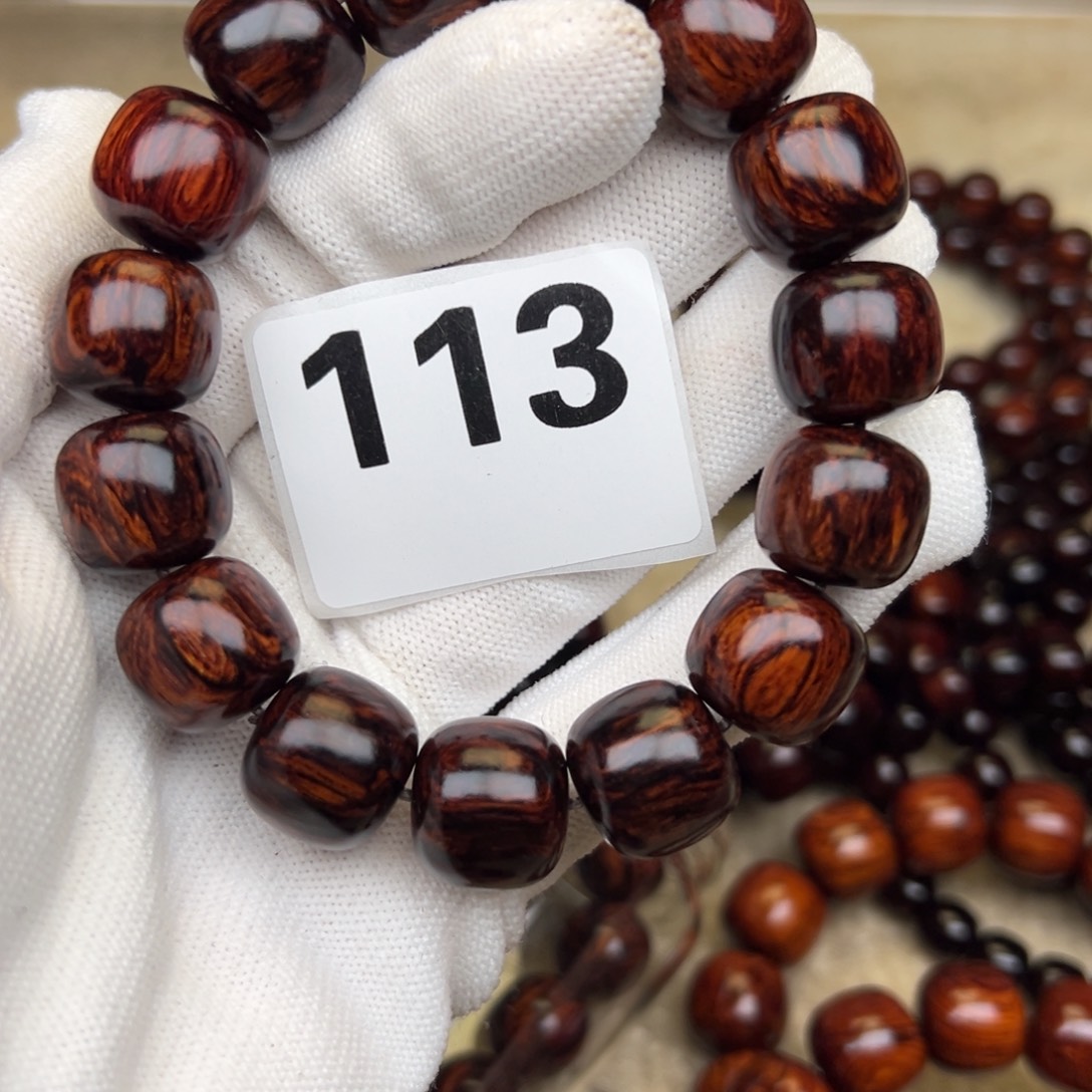 花梨木类手串/手链红降1516老型土埋满油单圈113