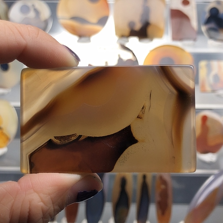 玛瑙/玉髓合金颈饰131