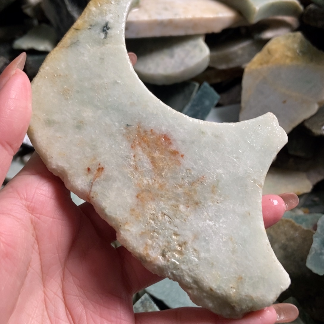 翡翠未镶嵌挂件天然翡翠