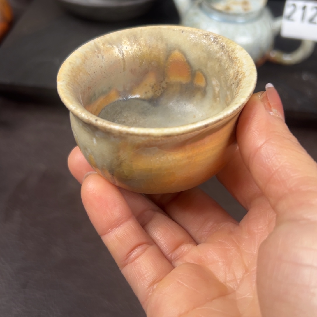 杯柴烧茶器主人杯