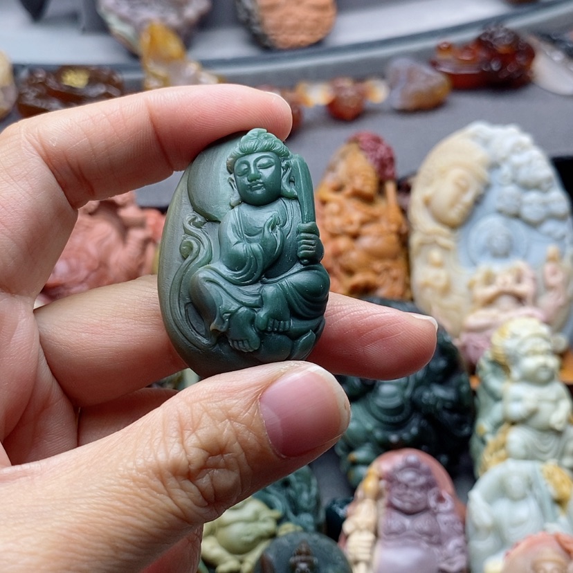 【闪购商品】未镶嵌吊坠定制石英质玉