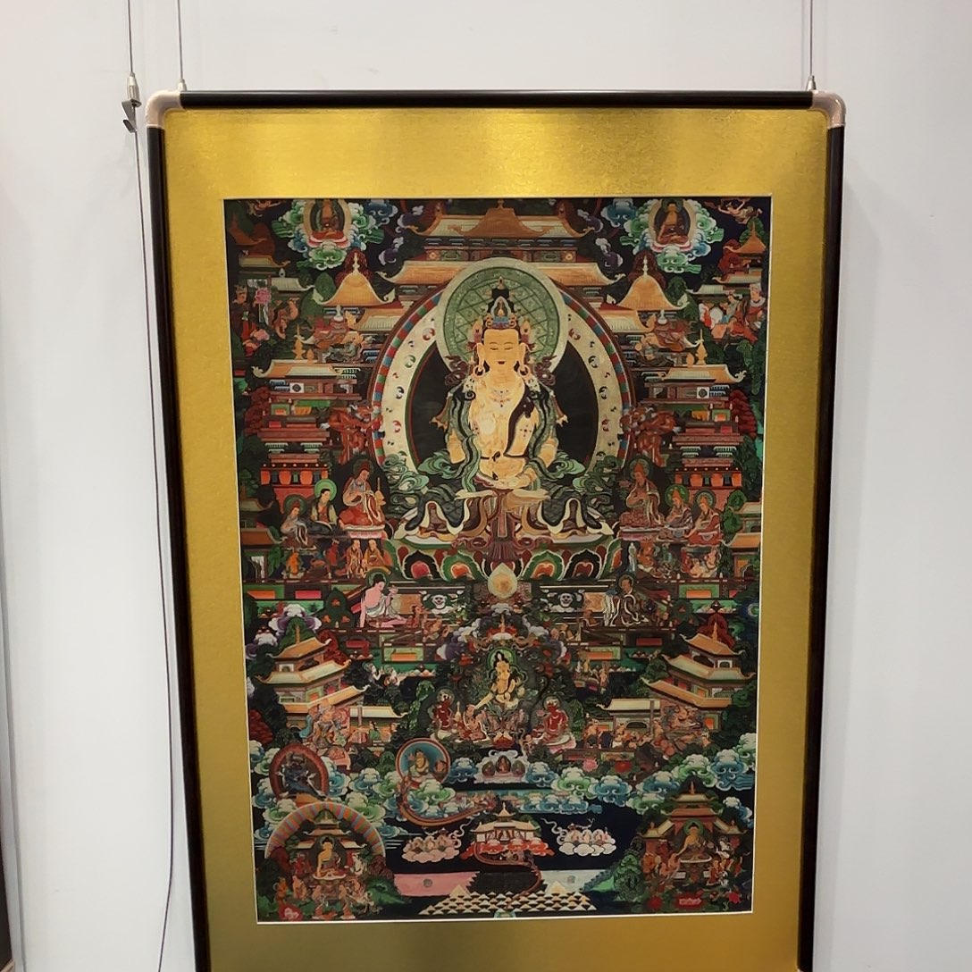 吃***正卷轴画唐卡作品欣赏