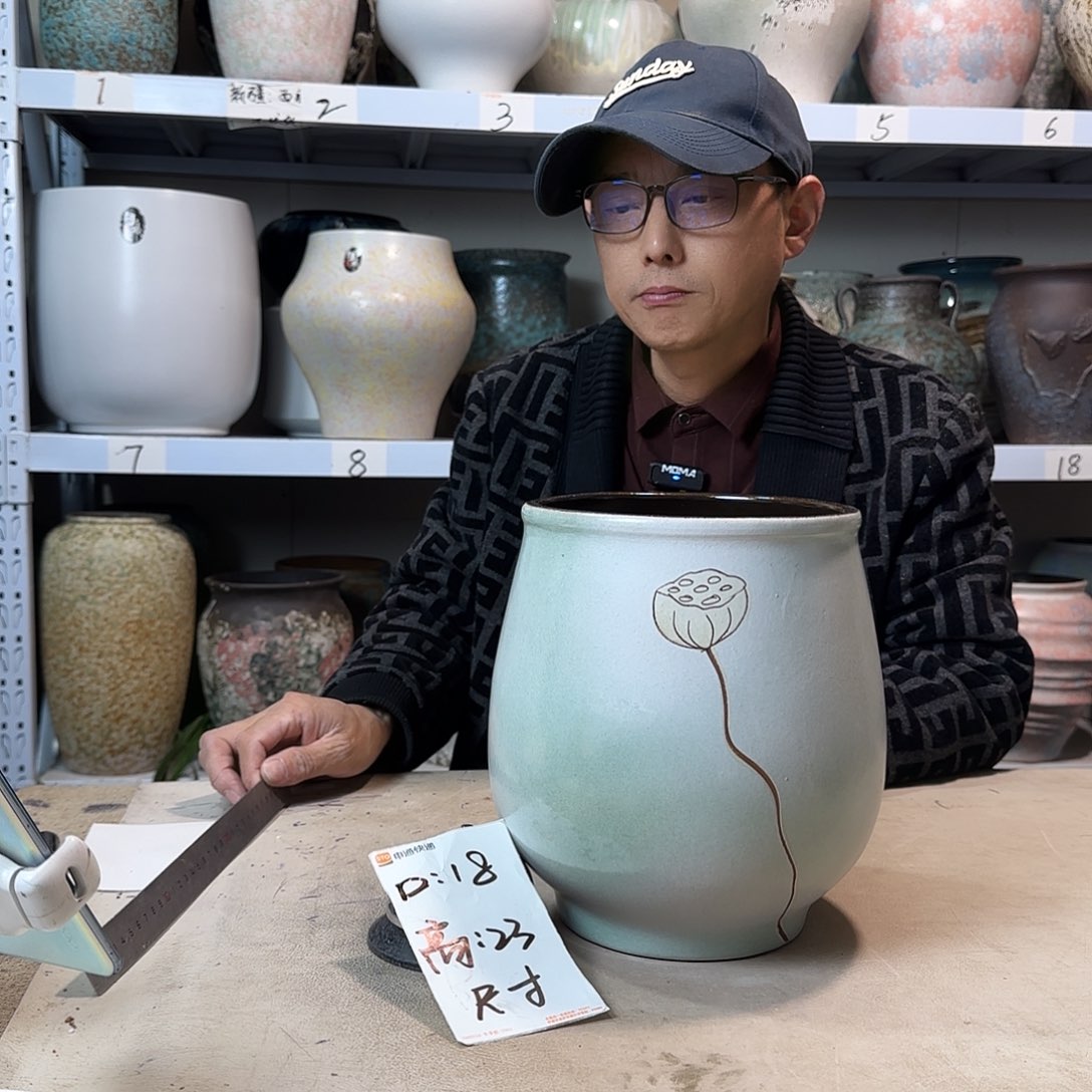 18@23 紫砂花盆尺寸