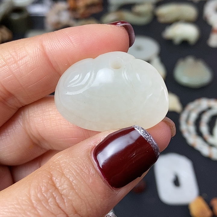 和田玉挂件未镶嵌