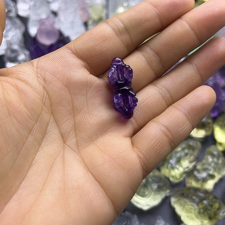 水晶摆件未镶嵌吊坠