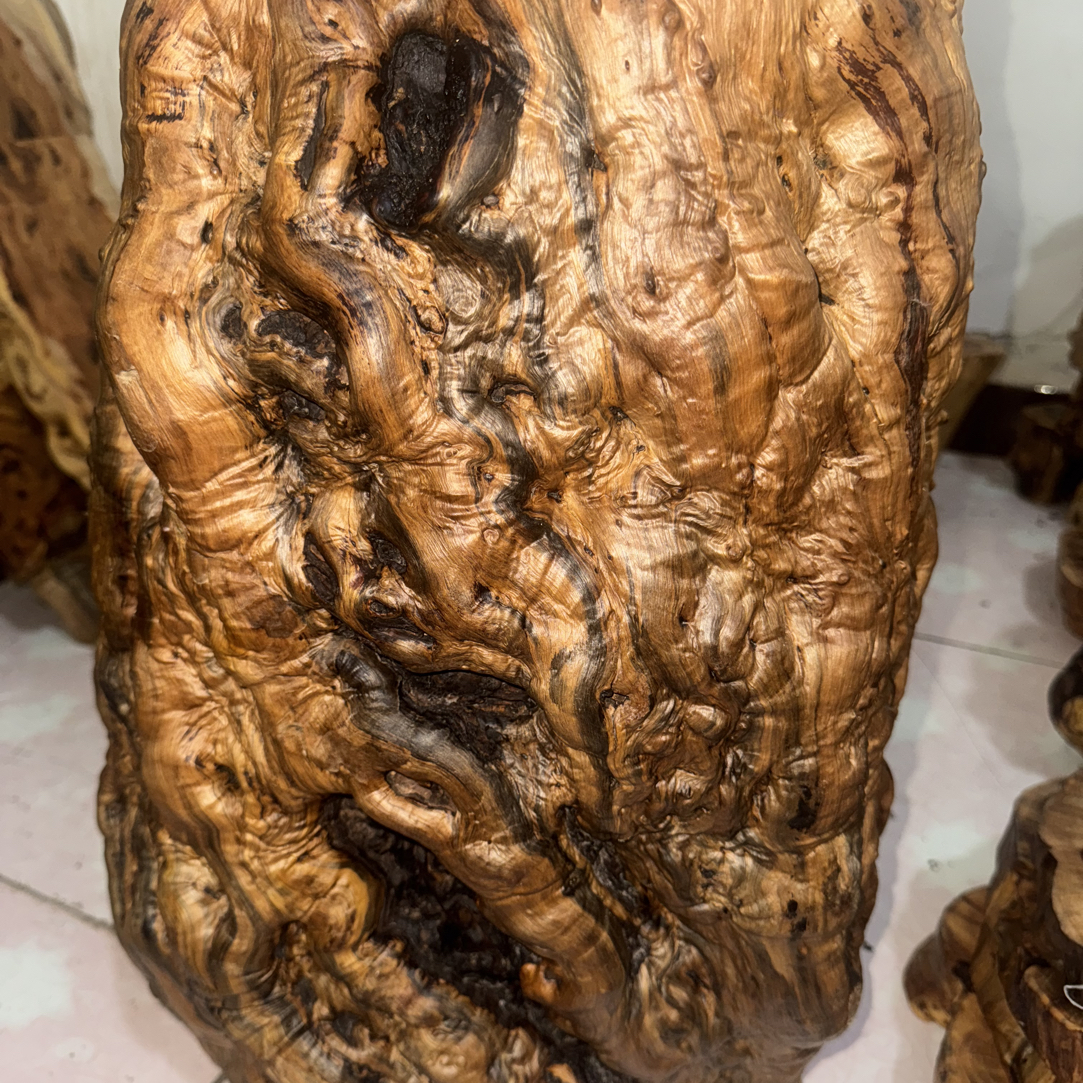 精品雷利枣木老皮木墩