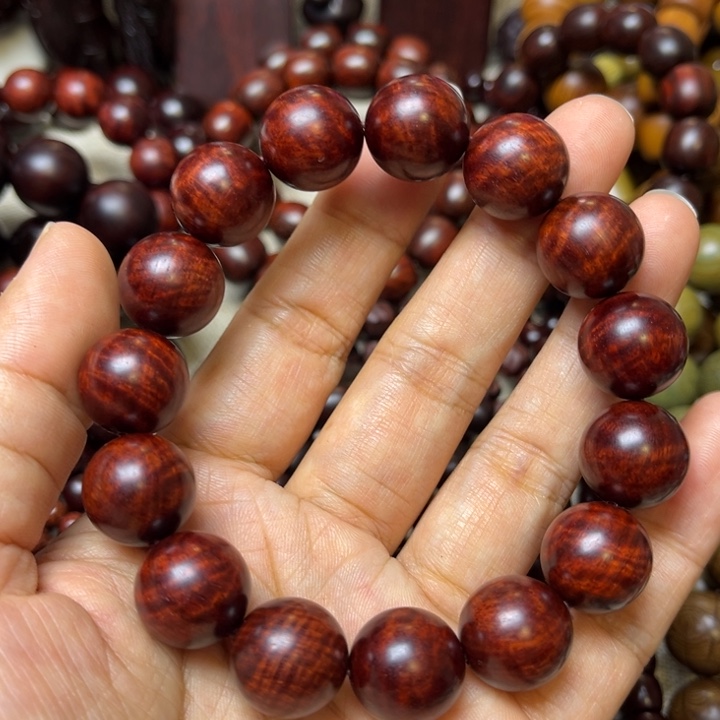 慢***热紫檀木类端景台印度小叶紫檀1.5水波