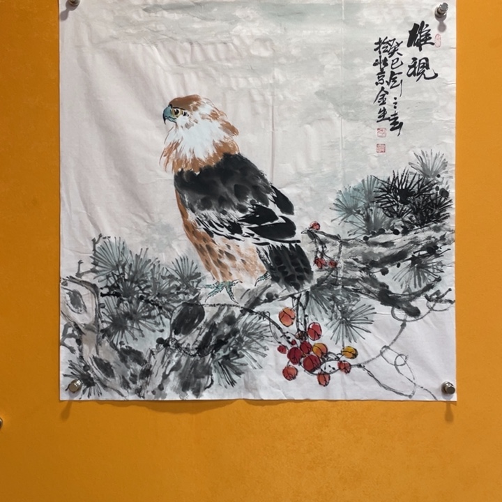 国画李川浦花鸟画精品