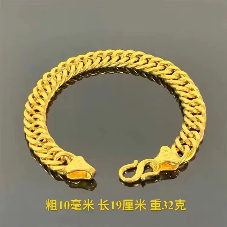 合金手链 时尚复古经典霸气气质老板手链饰品个性百搭