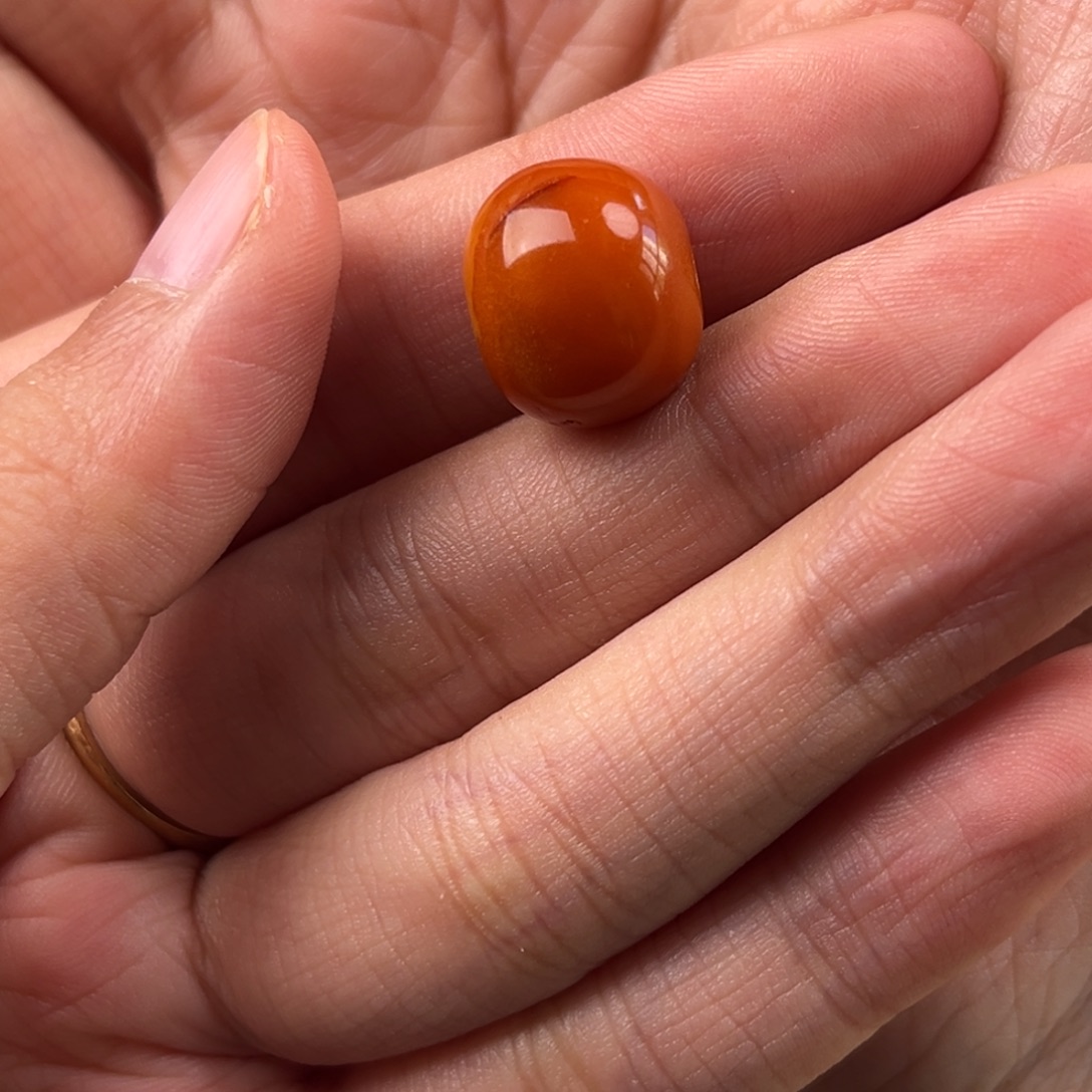 爱***糖蜜蜡未镶嵌颈饰老蜜蜡