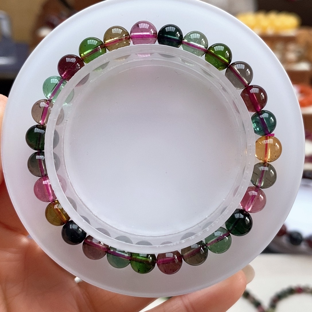 未镶嵌手链碧玺手链