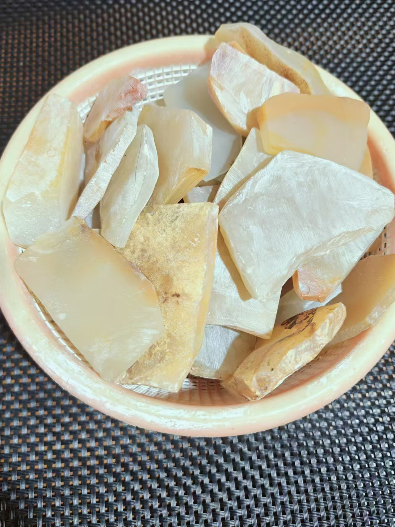 麻城冰料黄蜡石10-130盆景石直播一物一拍观赏石