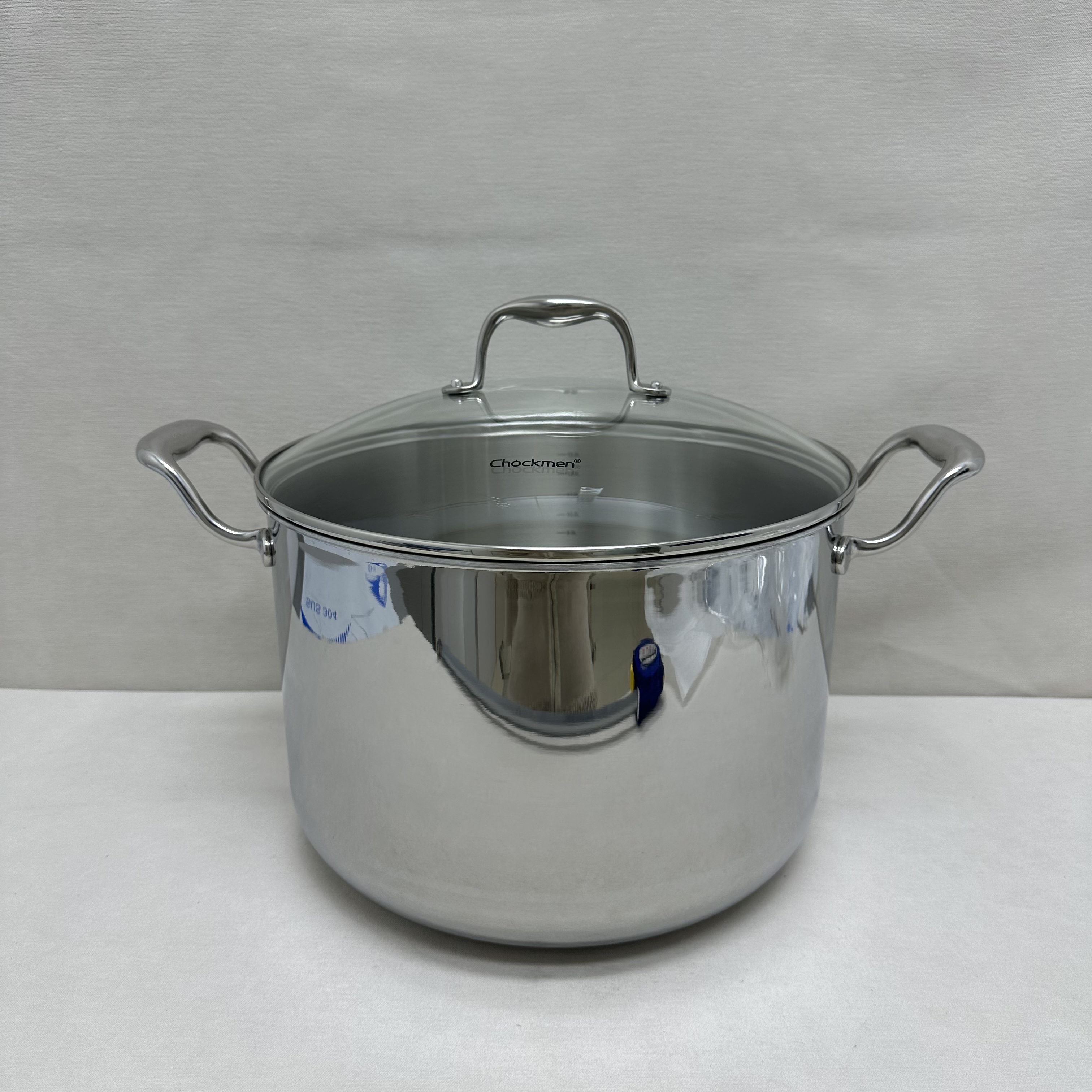 3-021 Chockmen致选 不锈钢卤肉汤桶 30*23cm 14L带盖重约4.46KG