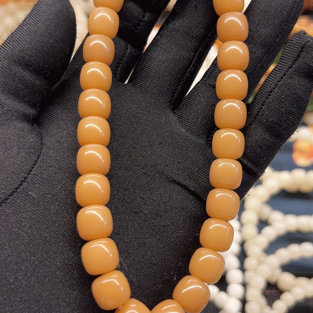 把件菩提根/象牙果风化料手持11