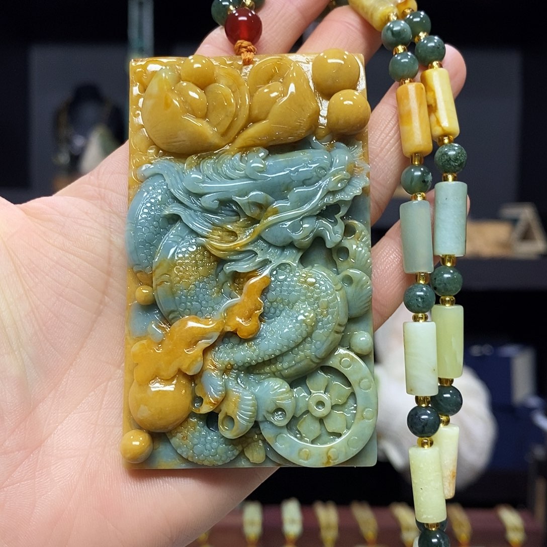 岫玉挂件吊坠未镶嵌