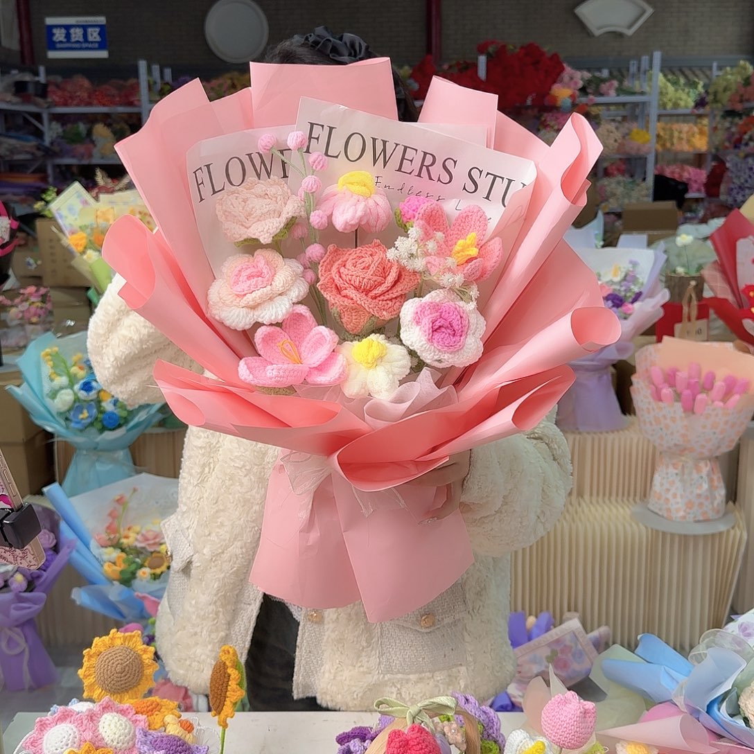 非遗手工花束，孤品清仓