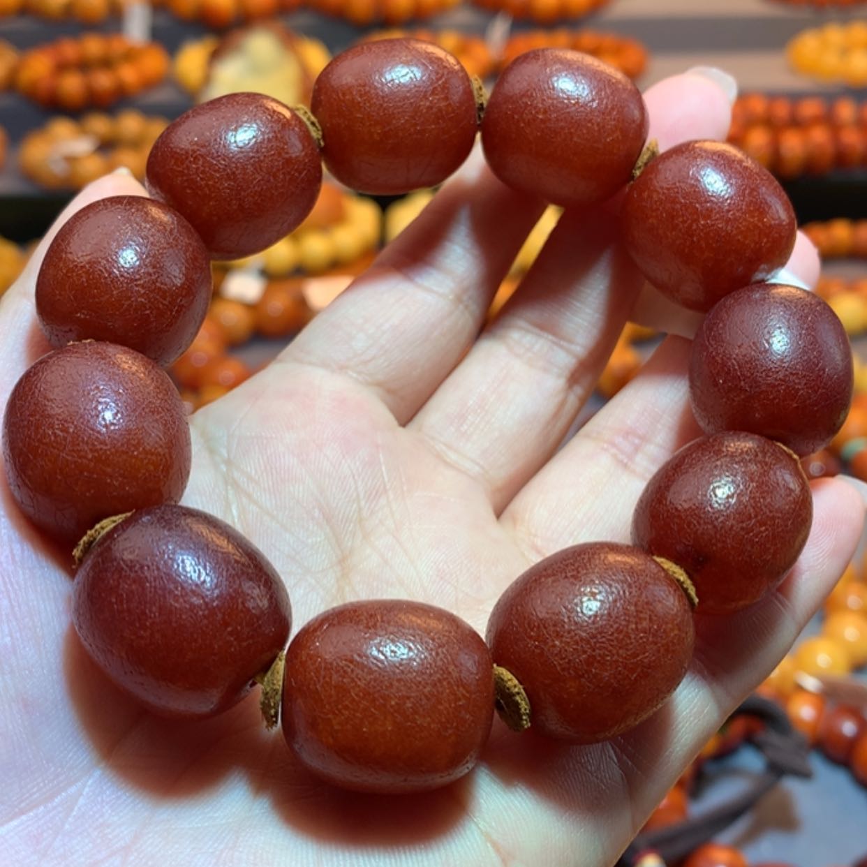 【闪购商品】未镶嵌蜜蜡手串蜜蜡手串