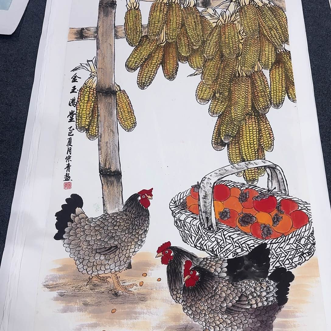 国画非常精美的一幅作品