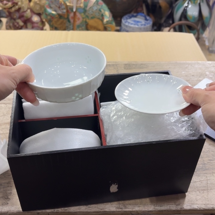 陶瓷古美术置物摆件