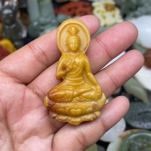 和田玉颈饰未镶嵌31