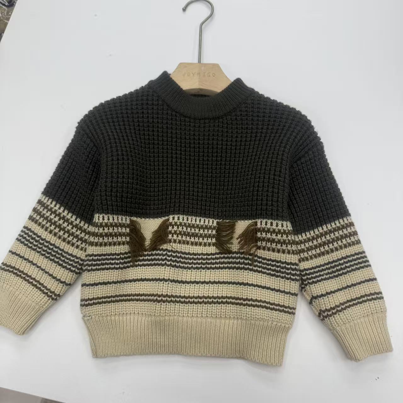 GZ7-3【256】男童双层加绒毛衣