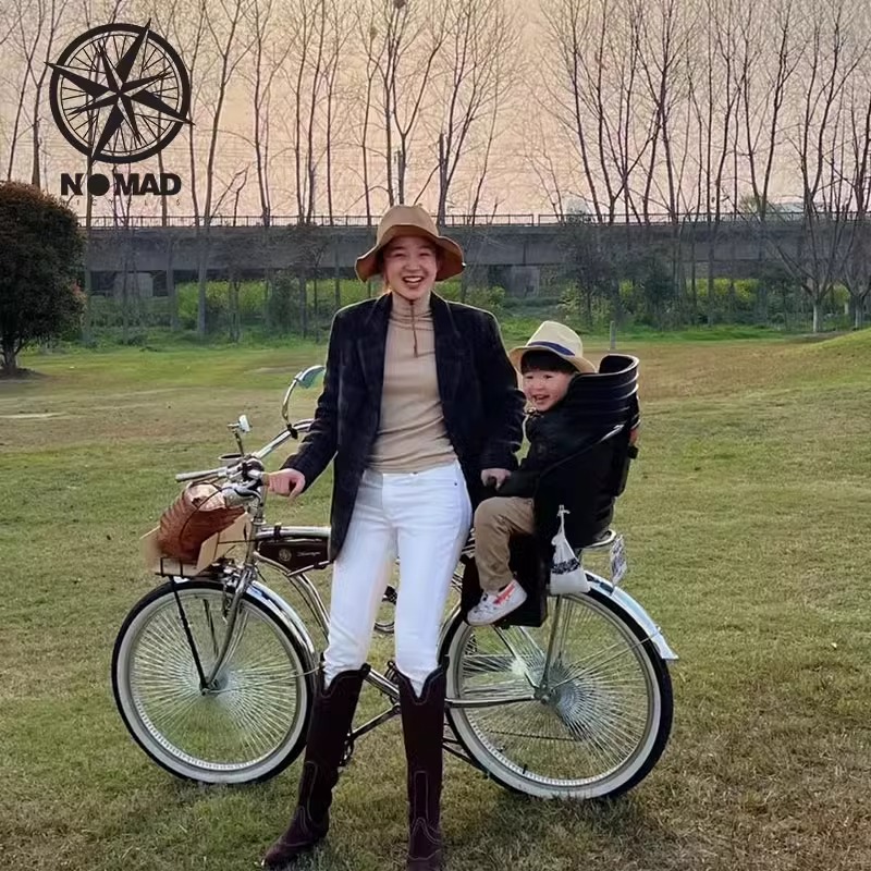 NOMADVELO拿诺电镀复古自行车7户外双减震双碟刹24寸26男女式轻便