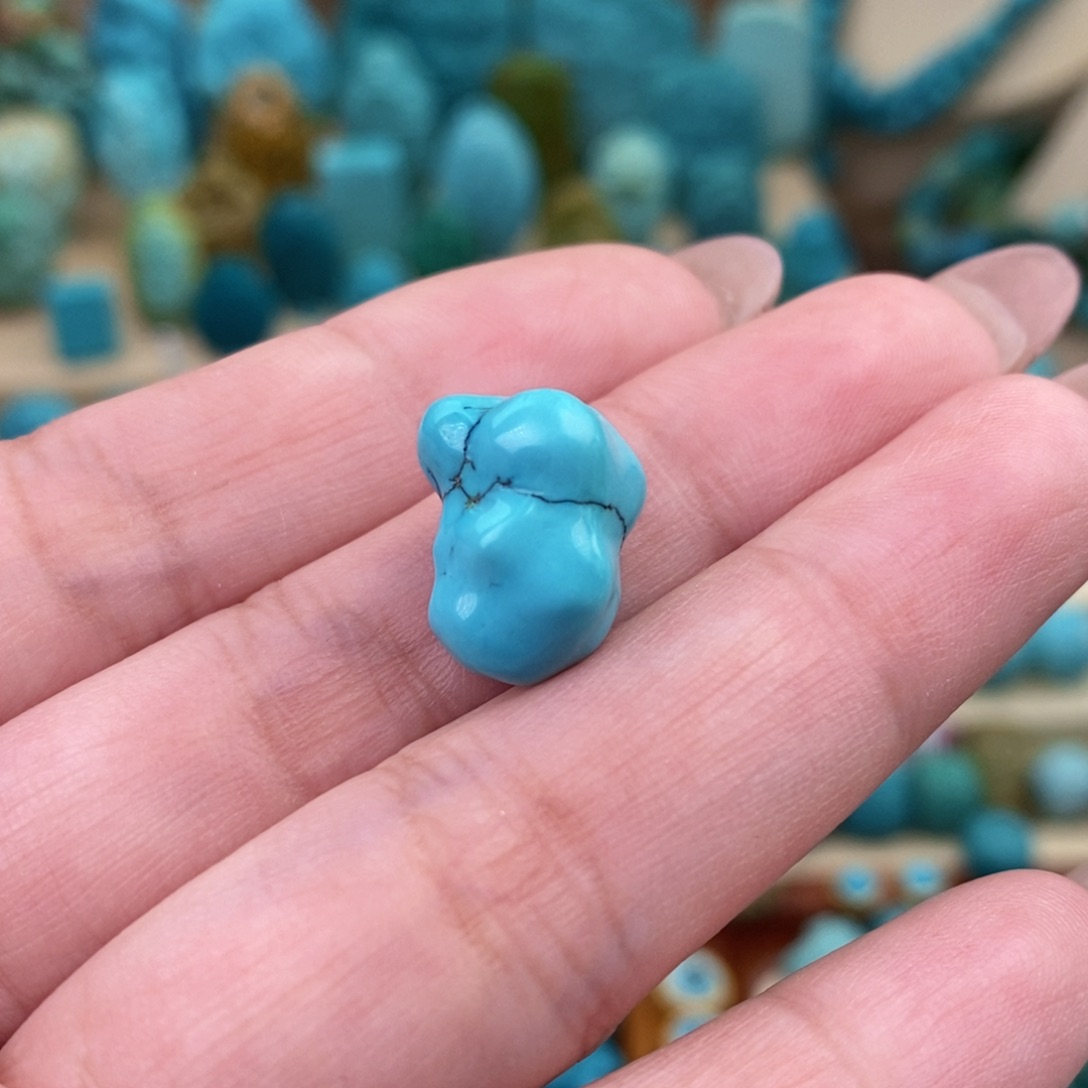 绿松石珠宝奇石未镶嵌