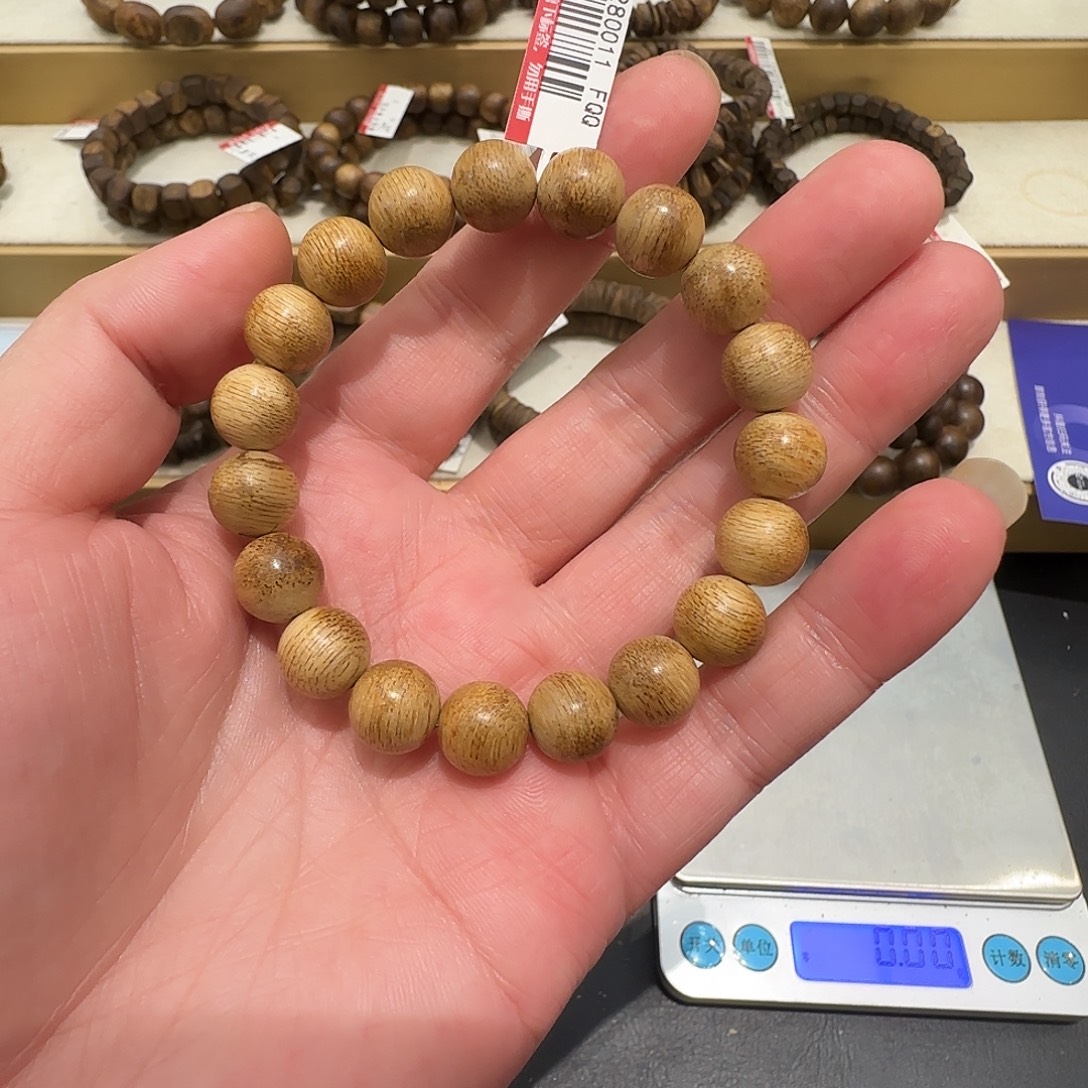 手串沉香文单圈手圈 多样性发其一