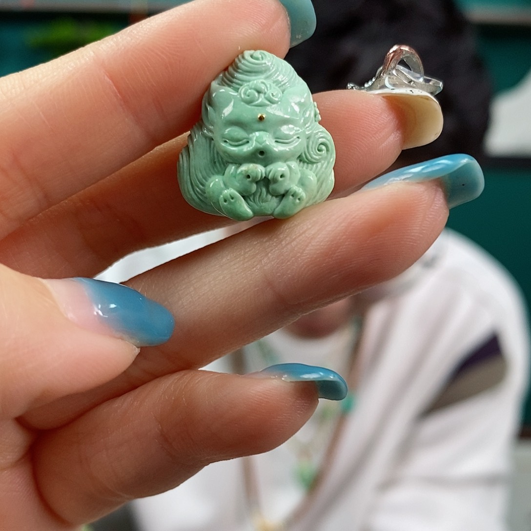 绿松石珠宝奇石未镶嵌