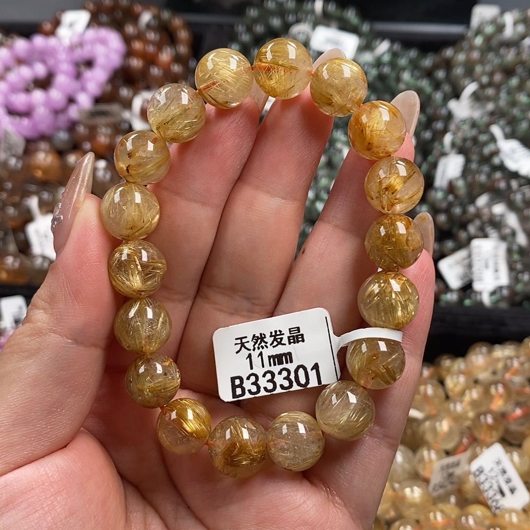 未镶嵌手链水晶水