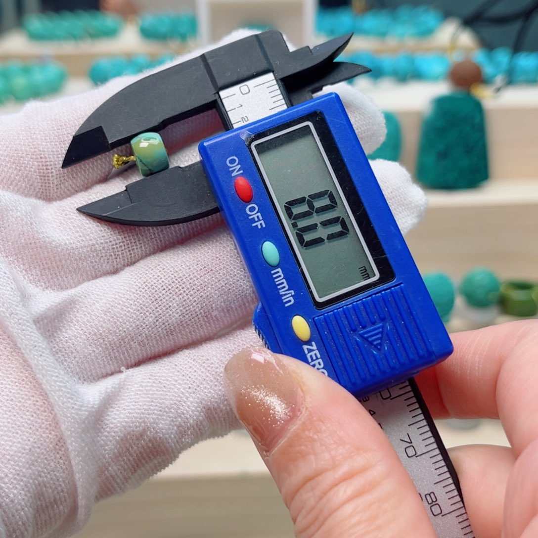 绿松石鼓珠未镶嵌