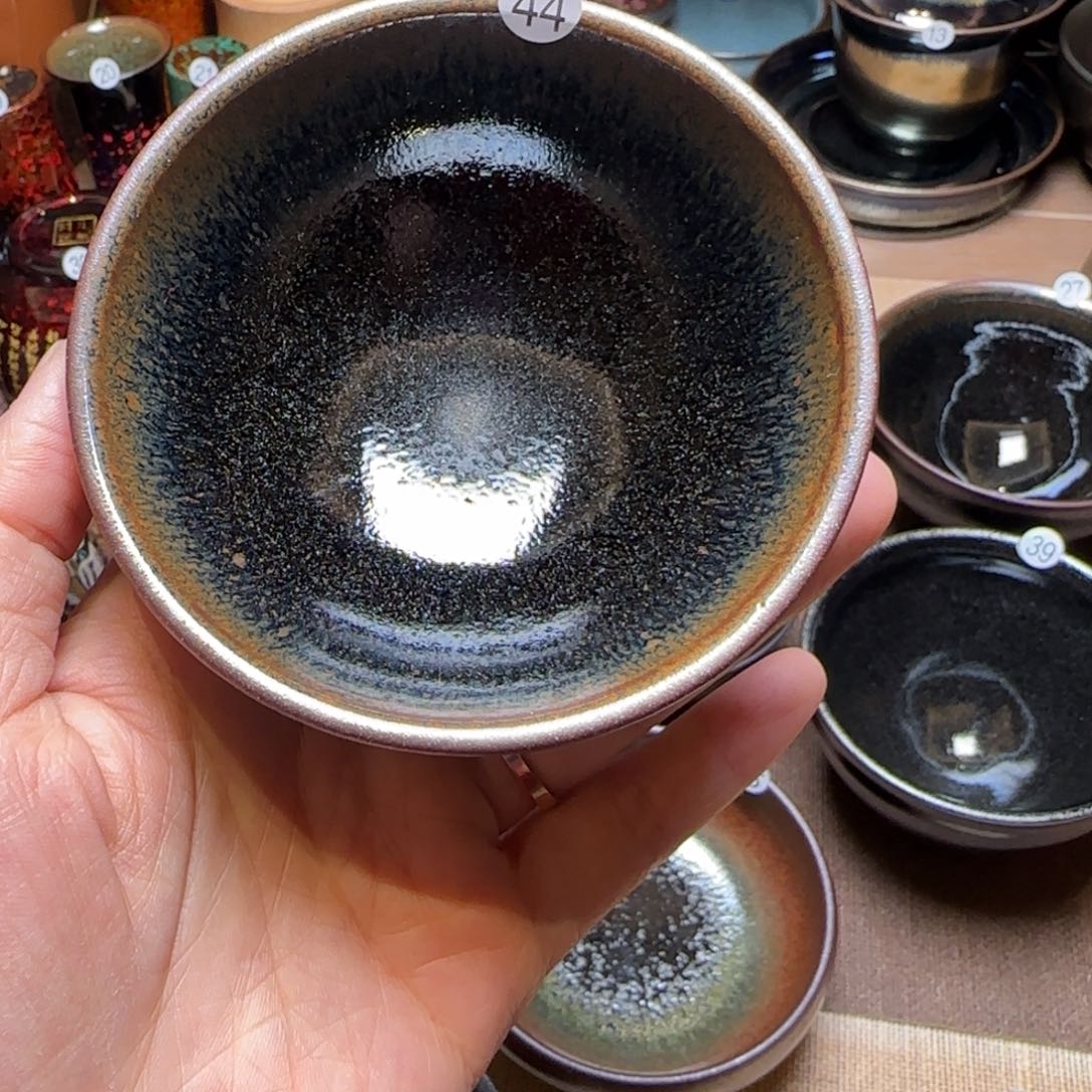 茶盏44 两宋柴烧1680清库存放漏