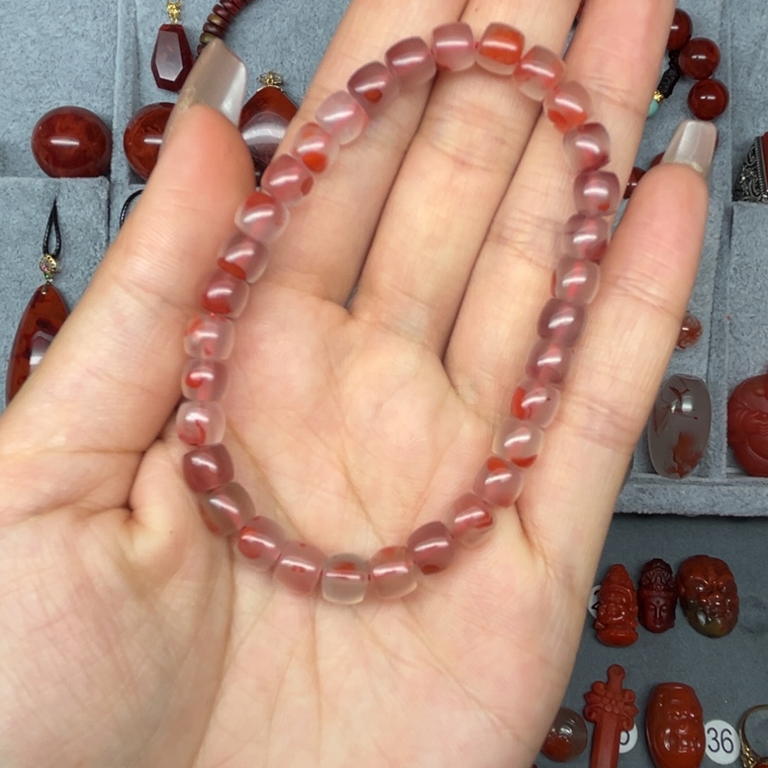 南红玛瑙未镶嵌配饰