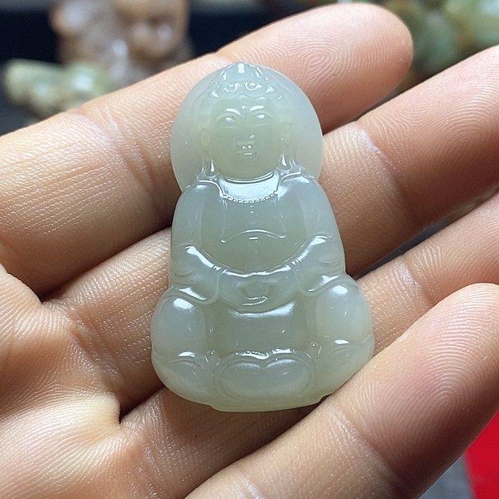 和田玉挂件未镶嵌