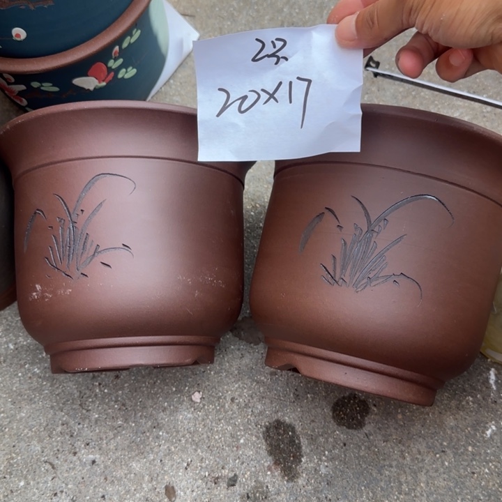 紫砂花盆特价清仓