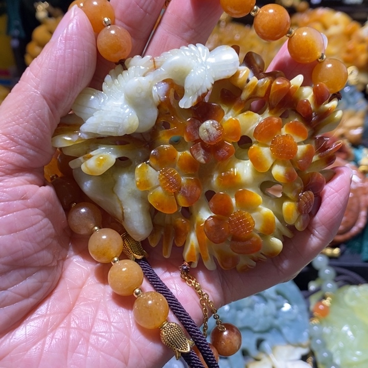 岫玉岫玉吊坠未镶嵌