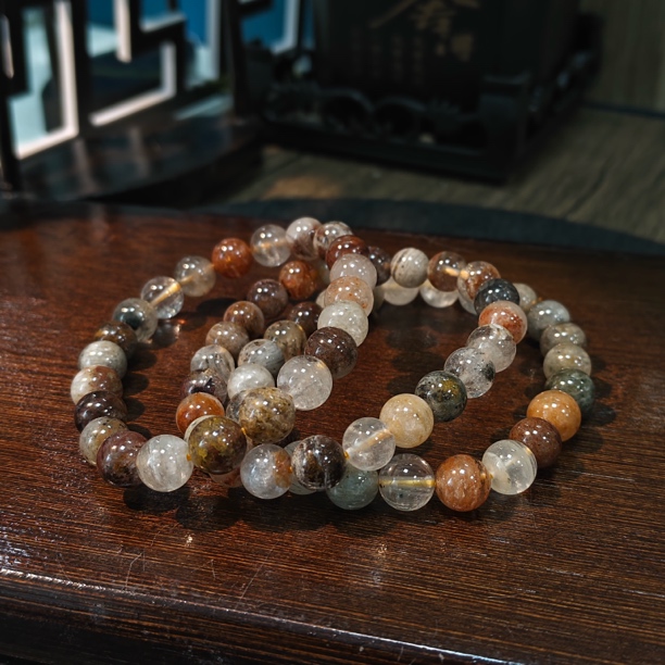 【书记甄选】莫奈千层单圈手链 多样性发一件 约8mm A180