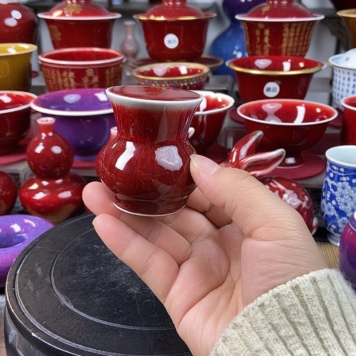 陶瓷景德镇名陶坊原矿郎红