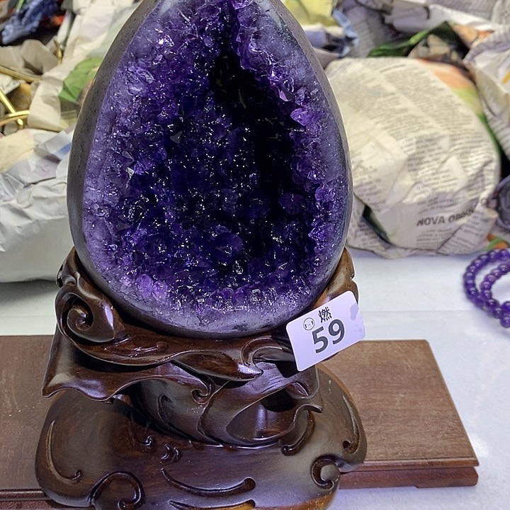 紫晶大型摆件（非配饰）未镶嵌