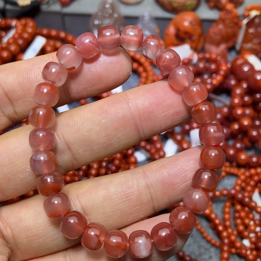 【闪购商品】南红玛瑙手串未镶嵌8mm